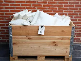 50 Stk Andefjers puder, 100% andefjer, 40*40cm