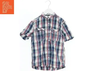 Kortærmet ternet skjorte fra Tommy Hilfiger (str. 140)