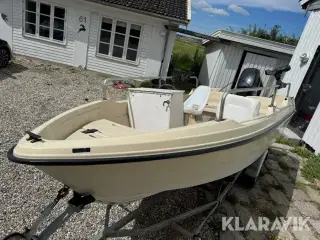 Styrepultsbåd - I glasfiber