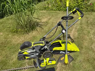 Ryobi haveredskaber 36 volt. 