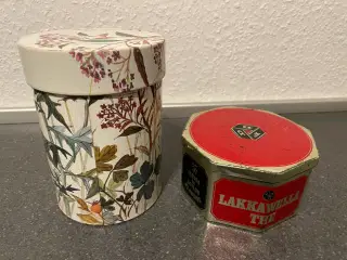 Mange forskellige Dåser stk pris 