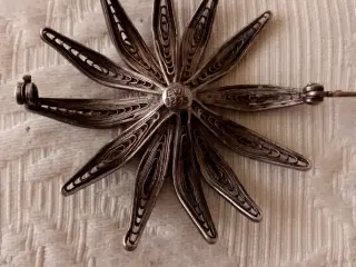 Sølv Broche 
