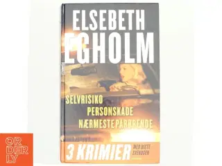 Selvrisiko : Personskade : Nærmeste pårørende af Elsebeth Egholm (Bog)