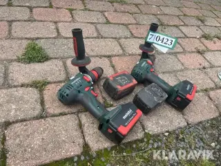 Skrumaskine Metabo LTX 2 styk