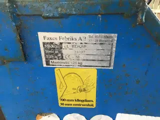 Brændesav 700mm hårdtmetalklinge