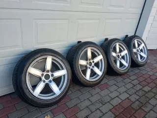 BMW vinterdæk, 5x120 Alu vinterhjul, Tpms 3PMSF
