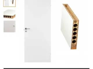 Dør + karmsæt