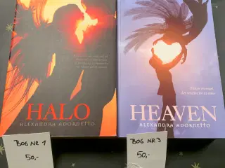 Romanerne Halo og Heaven