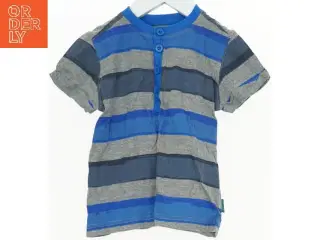 Stribet T-shirt med knapper fra Friends (str. 98)