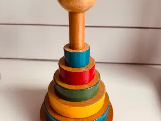 Kay Bojesen, stabeltårn, trælegetøj