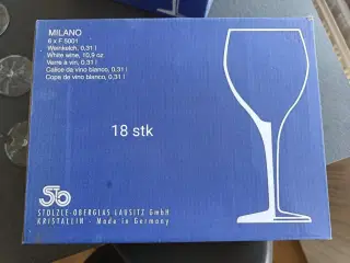 Milano Rød- og hvidvinsglas