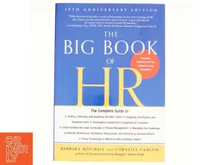 The Big Book of HR, 10th Anniversary Edition af Barbara Mitchell, Cornelia Gamlem (Bog)