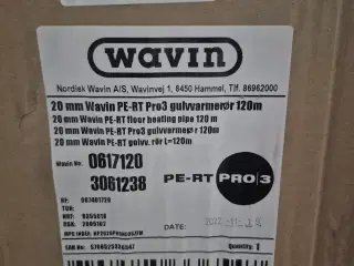 Gulvvarmerør PEX 20 mm