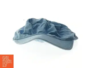 Babycap i blå bomuld (str. 18 cm)