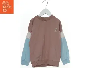 Langærmet sweatshirt med farveblok design fra Hummel (str. 116)