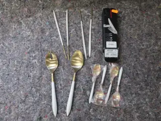 10 stk. bestik BUGATTI ARES IVORY GOLD