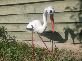 Havefigur stork