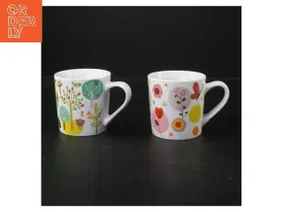 Porcelænskrus fra franake Mini Labo (str. 2 styk. ø. 8 cm. Højde. 8 cm)