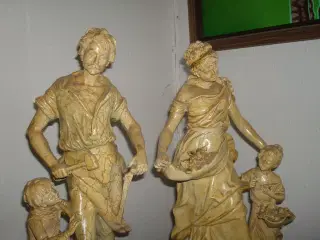 To flotte Sandstens figurer