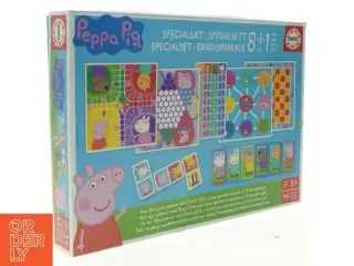 Peppa Gris 8-i-1 brætspilssæt