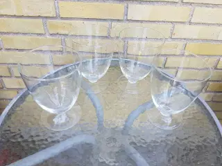 4stk ens glasvaser