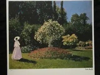 Claude Monet - smukke litografi tryk