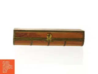 Cigar æske Træ og Metal (str. 22 x 5 cm)