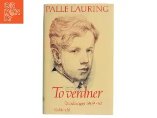 Bog: To Verdener af Palle Lauring fra Gyldendal