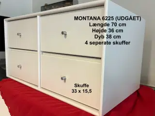 Montana model 6225 - væghængt - udgået