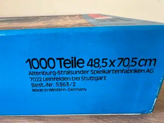 Puslespil 1000 brikker