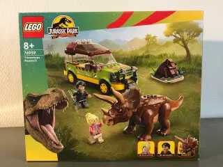Lego Jurassic Park 76959 Triceratops Research 