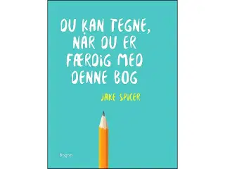 Du kan tegne, når du er færdig med denne bog