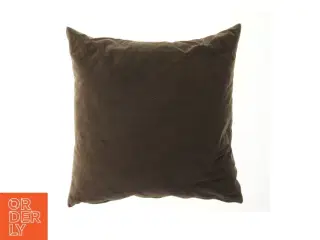 Brun pyntepude (str. 46x46 cm)