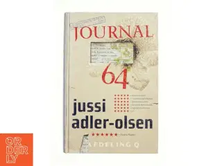 Journal 64 af Jussi Adler-Olsen (Bog)