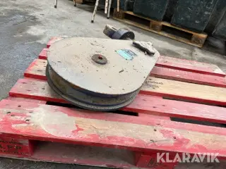 Løfteblok De Haan 13,5 tons