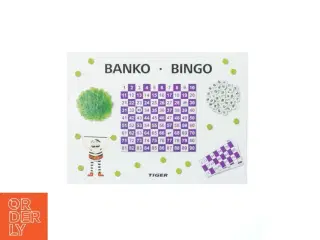 Bingospil Banko fra Tiger (str. 30x22 cm)