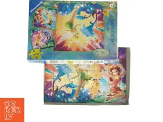 Disney Fairies puslespil fra Disney (str. 3 x 49 brikker)