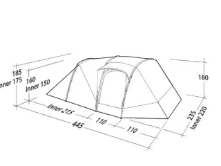 Campingtelt 4 personer