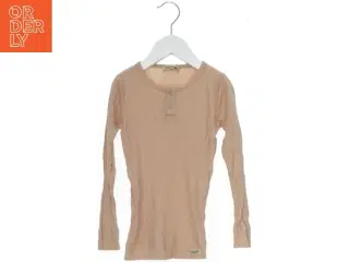 Langærmet støvet rosa bluse fra MarMar (str. 110)