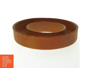 Terracotta Lysestage (str. 24x5 cm)