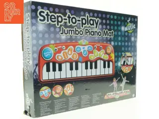 Step-to-Play Jumbo Klaver Måtte (str. 175 x 65 cm)