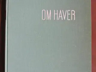 om haver, af c. th. sørensen