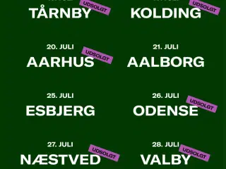 Købes: Grøn koncert Valby 