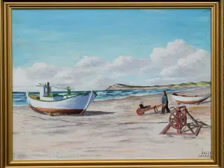 Maleri af Julius Thorvald Jensen:julle (1905-1975)