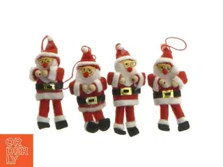 Julemandsfigurer i filt (str. 4 styk)