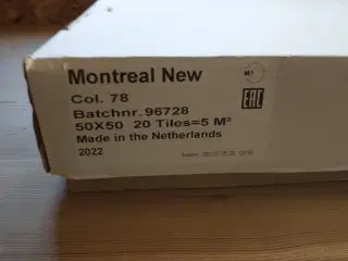 Tæppefliser Montreal New col. 78 