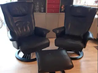Læderstole fra Hjorth Knudsen