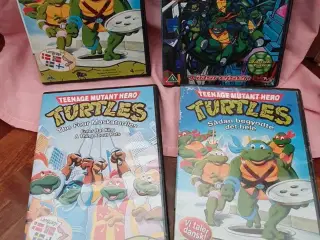 Ninja turtels dvd film  4 stk