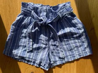 H&M hørshorts blå