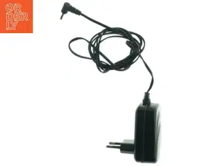 Sort oplader (str. 7 x 4 cm)